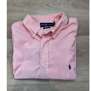 Ralph Lauren Men's Button Up Shirt--Sz XXL